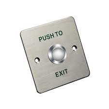 HikVision Exit & Emergency Button (DS-K7P01) - Afatrading Company Limited