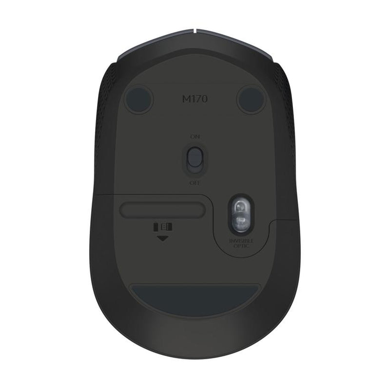 LOGITECH Wireless Mouse M170 - (910-004642) - GREY - Afatrading Company Limited