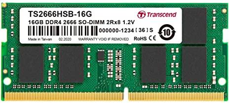 Transcend Ram 2666 Mhz Transcend 8gb Ram 8gb Ddr4 2666mhz Sodimm