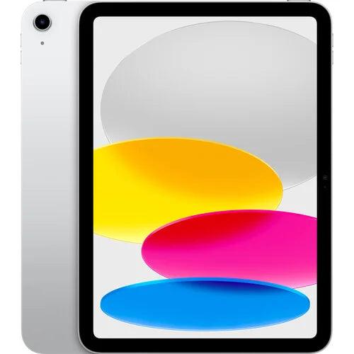 Apple ipad 10th gen, A14 Bionic Chip, 4GB RAM, 64GB, 10.9”, Wifi + Cellular, Silver, Touch ID, 1 year warranty, Early 2022