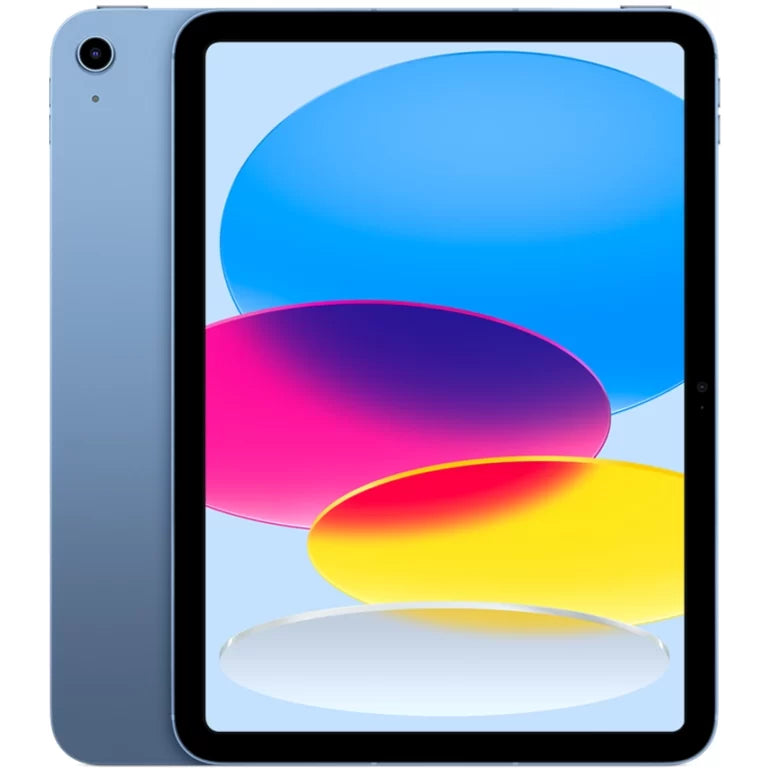 Apple Ipad  10th gen, A14 Bionic Chip, 4GB RAM, 256GB, 10.9”, Wifi Only, Silver/Blue, Touch ID, 1 Year warranty, 2022 Model