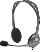 LOGITECH Stereo Headset H111 - Black (3.5 MM JACK)