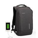 Kingsons 15.6" Anti Theft Series LAPTOP BACKPACK - Black