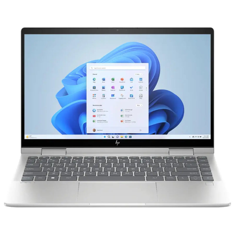 HP Envy 14 X360 – ES1013DX – Core 5 – 120U, 8GB RAM(Onboard), 512GB SSD, 14” FHD, Windows 11 home, Touchscreen, Backit Keyboard, Finger print reader, Silver,