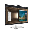 Dell P2725H 27" FHD Monitor, Height/Tilt/Swivel/Pivot Adjustable Stand, Black Color