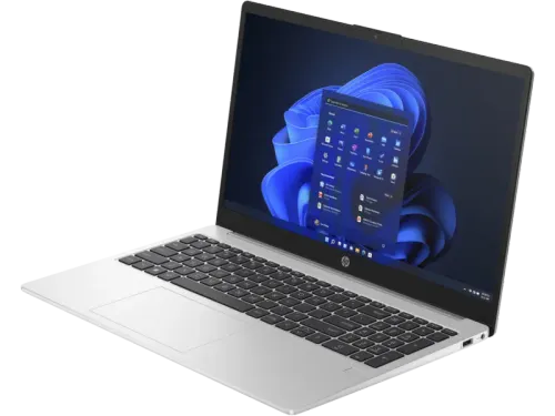 HP Notebook 240 G10, Intel Core i7 1355U, 16GB DDR4 3200 ,Backlit Keyboard, Turbo Silver