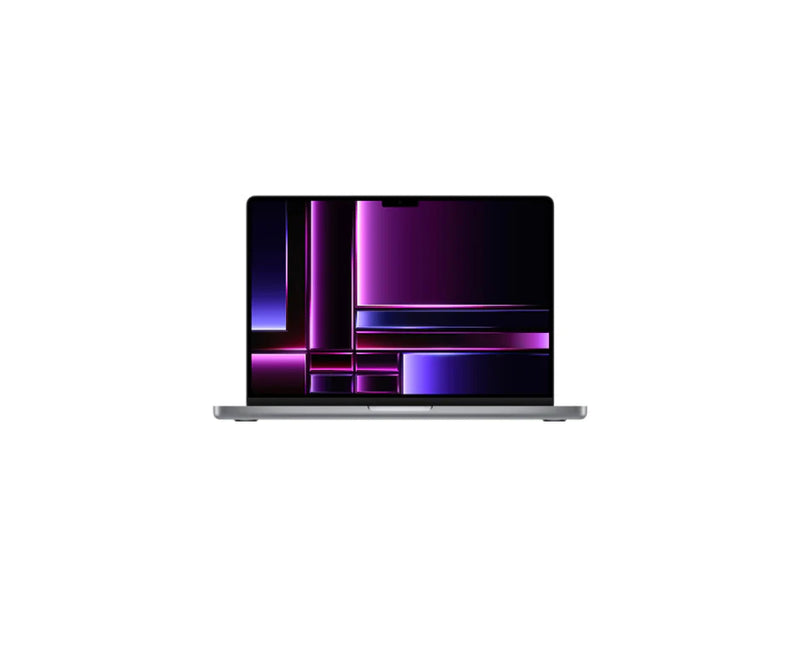 Macbook Pro – M2 pro chip 12 Core CPU – 19 core GPU, 16GB RAM, 512GB SSD, 16.2", Backlit Keyboard, Space grey, 1 year warranty