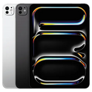 Apple Ipad pro 11, M4 Chip, 8GB RAM, 512GB, 11", Facial Recognition, Wifi + SIM, Silver/Space Black, 1 year warranty, 2024