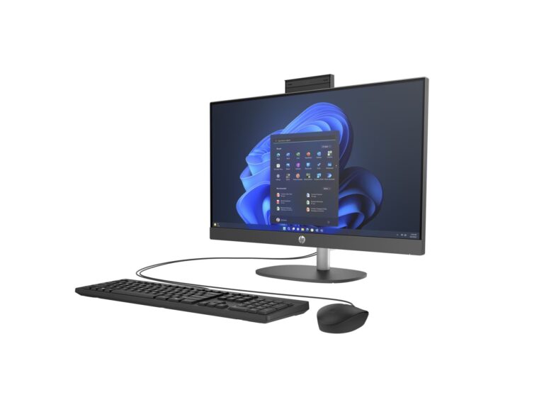 HP ProOne 240 G10 intel® Core™ i5-1334U, 8 GB DDR4-3200 MT/s (1 x 8 GB, 512 GB PCIe® NVMe™ SSD, DOS, 23.8" diagonal, FHD (1920 x 1080), Black1 Yea warranty