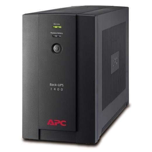 APC Back-UPS 1400VA, 230V, AVR, IEC Sockets (BX1400UI) - Afatrading Company Limited