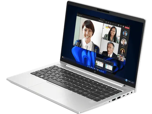 HP Elitebook 640 G10 - Intel® Core™ i5-1335U, 8GB DDR4-3200 MHz RAM (1 x 8 GB) / 512GB SDD, 14" FHD, Pike silver aluminum, DOS, Spill-resistant, Backlit keyboard, 1-RJ-45, 1 Year Warranty