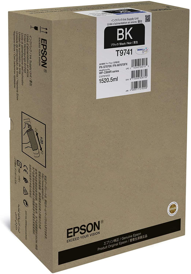 Epson Black XXL Ink Cartridge for WF-C869R Series - Afatrading Company Limited