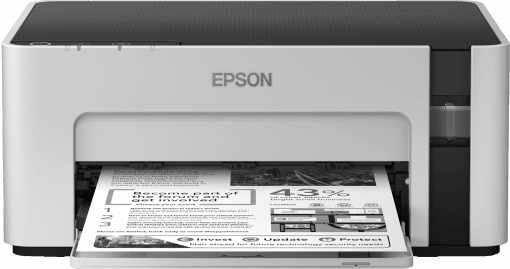 Epson Eco Tank M1100 Inkjet Printer - USB  A4 Mono Printer - Afatrading Company Limited