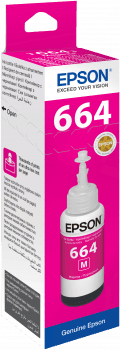 Epson Ink Cartridges, T6643, Singlepack, 1 x 70,0 ml- Magenta - Afatrading Company Limited