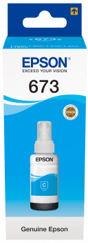 Epson T6732 70ml Cyan Ink Bottle - Afatrading Company Limited