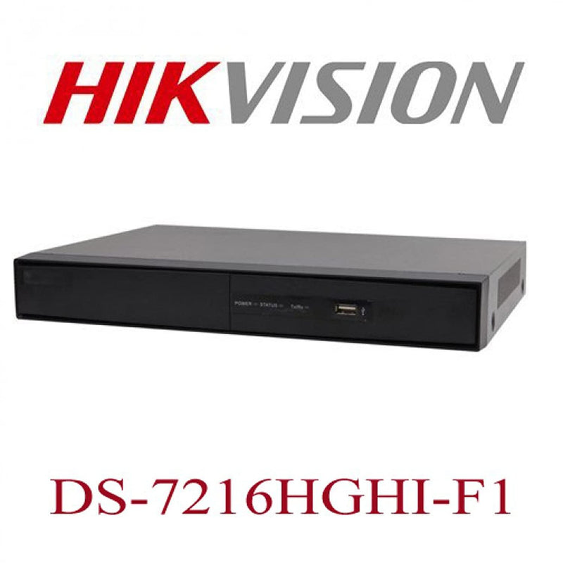 HikVision 16 Channel DVR Tribrid HDTVI - (DS-7216HGHI-F1) - Afatrading Company Limited