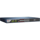 Hikvision 16-Port Unmanaged PoE Ethernet Switch - (DS3E0318PE/M) - Afatrading Company Limited