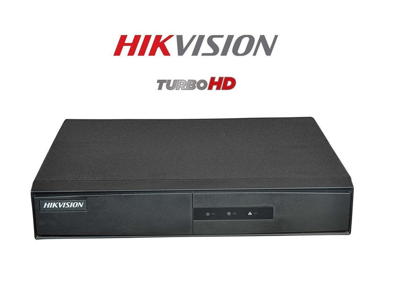 Hikvision 4 Channel DVR Tribrid HDTVI with Metal Remote (Black) - (DS-7204HGHI-F1) - Afatrading Company Limited