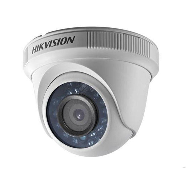 HIKVISION HD1080P Indoor IR Turret Camera, 2MP CMOS Sensor, 12 pcs LEDs, 20m IR, Indoor IR Dome, ICR, 0.01 Lux/F1.2,12 VDC, Smart IR, DNR, 2.8/3.6mm Lens - ( - Afatrading Company Limited