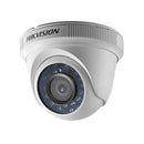 HikVision Indoor IR Turret Camera, 2MP CMOS Sensor, 12pes SMD LEDs, 20m IR, ICR, 0.02Lux/F1.2, 12 VDC, Smart IR, DNR, 2.8/3.6mm Lens, Support TVI/AHD/CVI/CVBS video signal output - Afatrading Company Limited