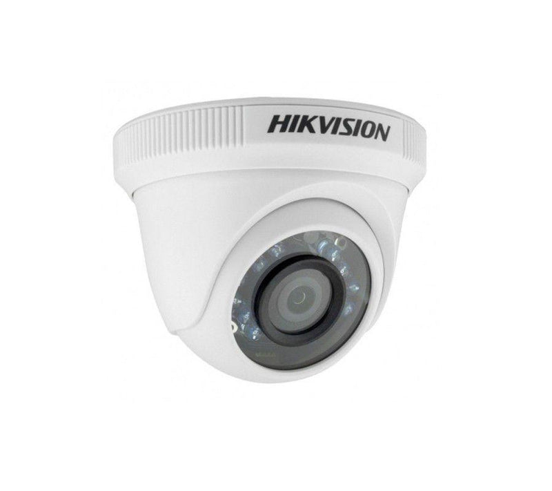 HikVision Indoor IR Turret Camera, 2MP CMOS Sensor, 12pes SMD LEDs, 20m IR, ICR, 0.02Lux/F1.2, 12 VDC, Smart IR, DNR, 2.8/3.6mm Lens, Support TVI/AHD/CVI/CVBS video signal output - Afatrading Company Limited