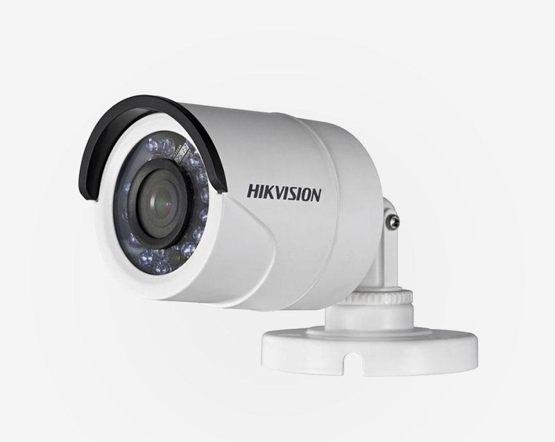 HikVision Outdoor IR Bullet Camera, HD1080p,2MP CMOS Sensor, 24 pcs LEDs, 20m IR, ICR, 0.1 Lux/F1.2, 12 VDC, Smart IR, DNR, IP66, 3.6/6mm Lens - (DS-2CE16D0T-IR) - Afatrading Company Limited