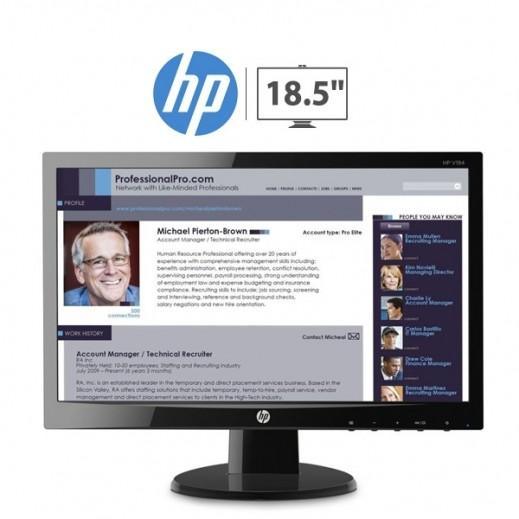 HP V194 18.5-IN Monitor - (5YR89AS) - Afatrading Company Limited