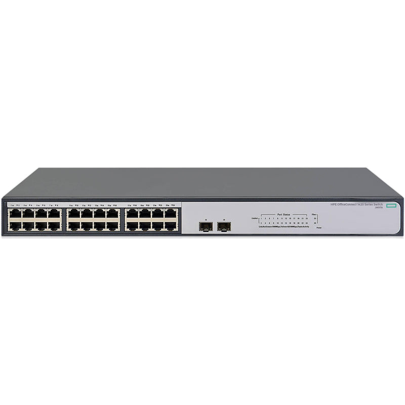 HPE OfficeConnect 1420-24G-2SFP Switch (JH017A) - Afatrading Company Limited