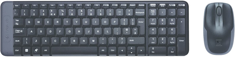 Logitech MK220 Wireless Desktop Set Compact: (Keyboard & Mouse) - (920-003161) - Afatrading Company Limited
