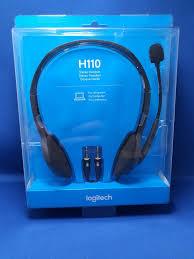 LOGITECH Stereo Headset H110 Part No: 981-000271 - Afatrading Company Limited
