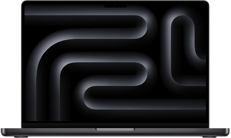 Macbook pro - M4  Chip 10 core CPU - 10 Core GPU, 16GB RAM, 512GB SSD, 14.2” Liquid Retina Display (3024x1964), 120Hz refresh rate, MacOS Sequoia 14,  No ODD, 1080P FHD camera, Backlit keyboard, Touch ID, Space Black