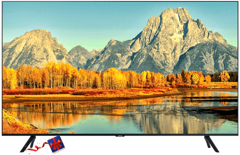 Samsung FLAT SMART LED TV: SERIES 8 - 43"Crystal UHD 4K Smart LED TV - (UA-43TU8000) - Afatrading Company Limited