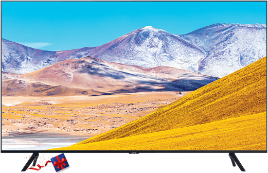 Samsung FLAT SMART LED TV: SERIES 8 - 65"Crystal UHD 4K Smart LED TV - (UA-65TU8000) - Afatrading Company Limited
