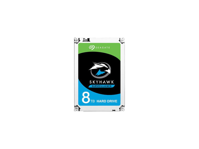 Seagate SkyHawk 8TB Surveillance Hard Drive 256MB Cache SATA 6.0Gb/s 3.5" Internal Hard Drive - (ST8000VX0002-520) - Afatrading Company Limited