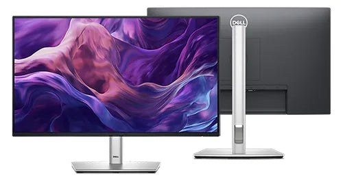 Dell P2425H 23.8" FHD Monitor, Height/Tilt/Swivel/Pivot Adjustable Stand, Black Color