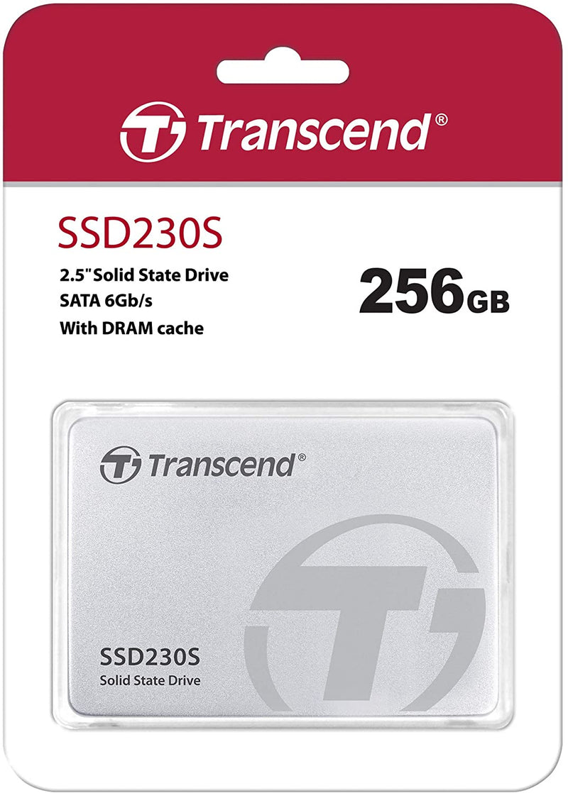 Transcend 256GB SATA III 6Gb/s SSD230S 2.5” Solid State Drive (TS256GSSD230S) - Afatrading Company Limited