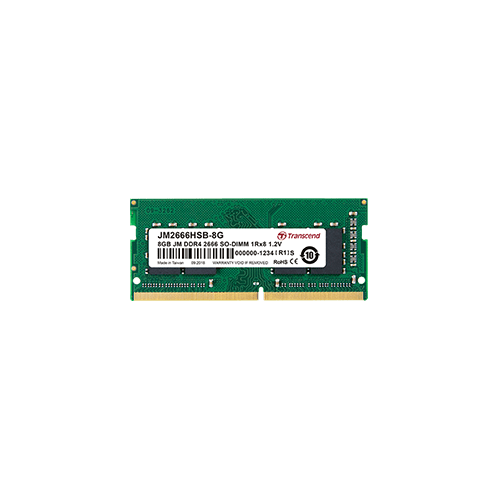 8GB JM DDR4 2666Mhz SO-DIMM 1Rx8 1Gx8 CL19 1.2V (JM2666HSB-8G) - Afatrading Company Limited