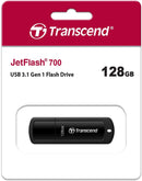 Transcend  Classic  USB3.0, Pen Drive 128GB- Black (TS128GJF700) - Afatrading Company Limited