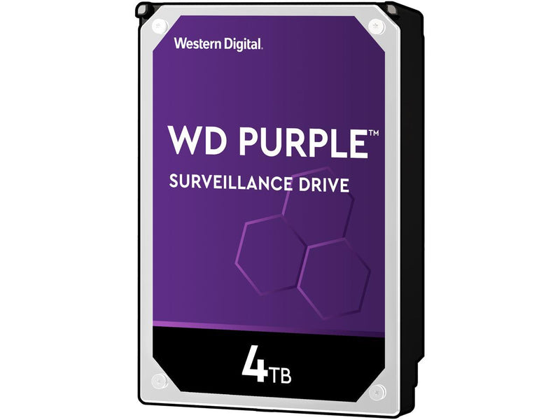 WD 4TB Surveillance Hard Disk Drive - 5400 RPM Class SATA 6Gb/s 64MB Cache 3.5 Inch - (303800045) - Afatrading Company Limited