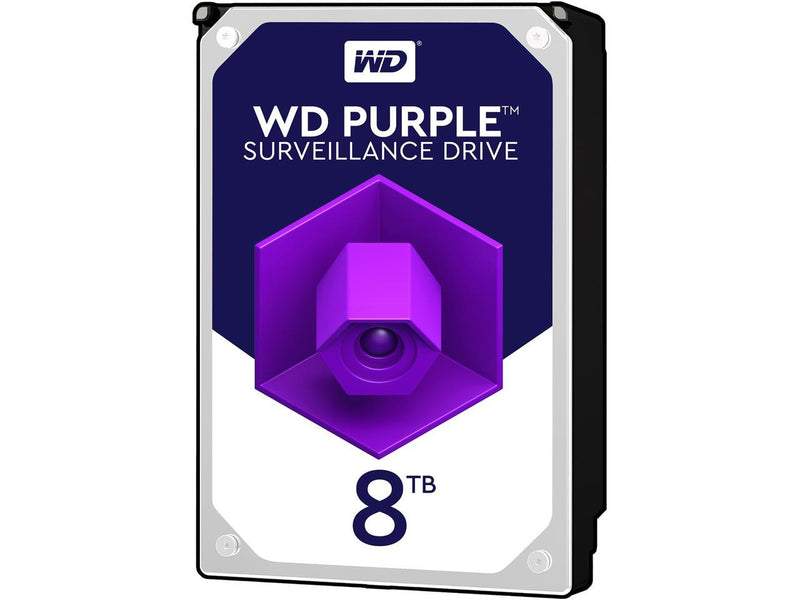 WD 8TB Surveillance Hard Disk Drive - 5400 RPM Class SATA 6Gb/s 128MB Cache 3.5 Inch - ( - Afatrading Company Limited